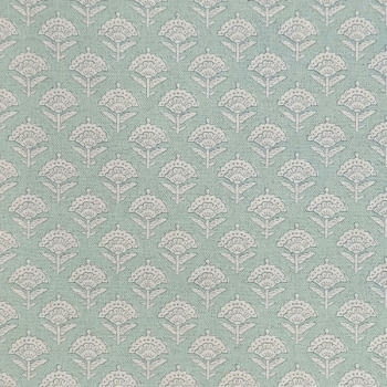Tela pinjore lino verde agua