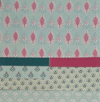 Tela pinjore lino verde agua - 2