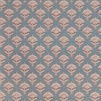 Tela pinjore lino azul