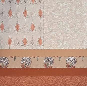 Tela agra lino salmón - 1