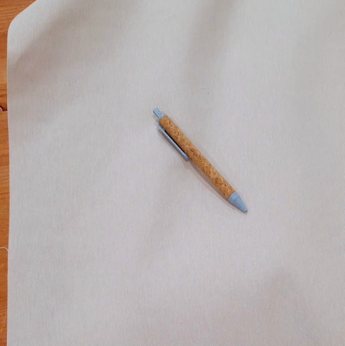 Tela loneta lisa beige lino - 3