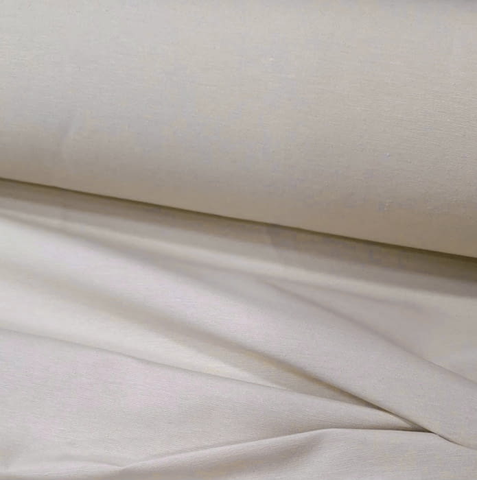 Tela loneta lisa beige lino - 4