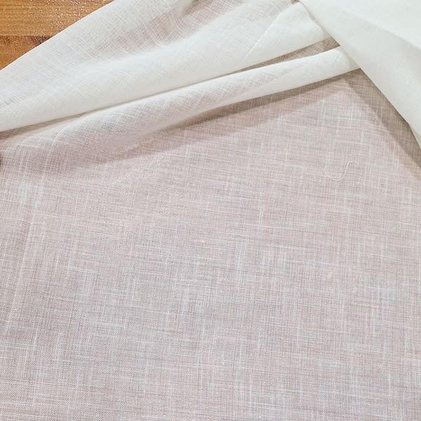 Tela visillo eco imitación lino - 5