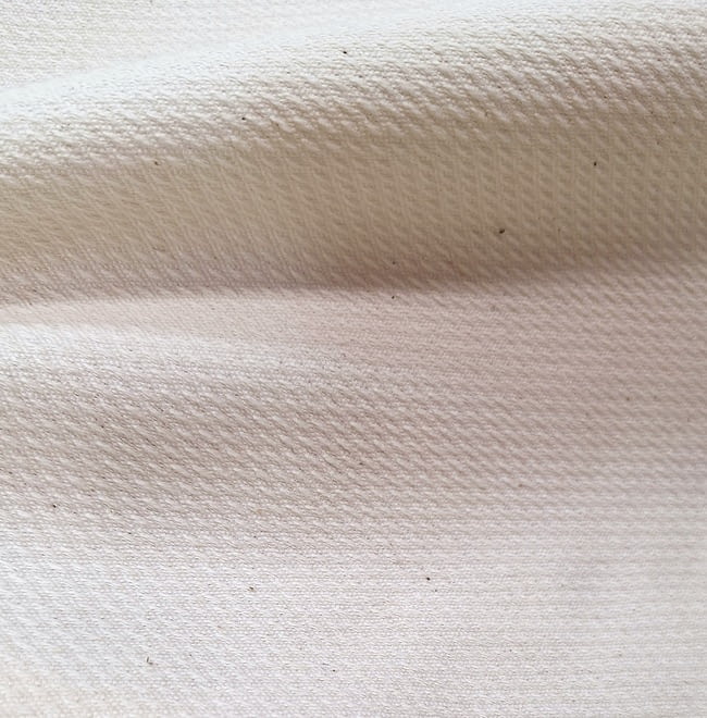 Retal por metros tela piqué beige