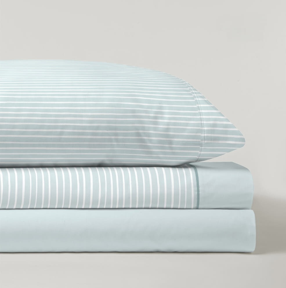 Juego de sábanas pirineos verde menta 90, 120, 135