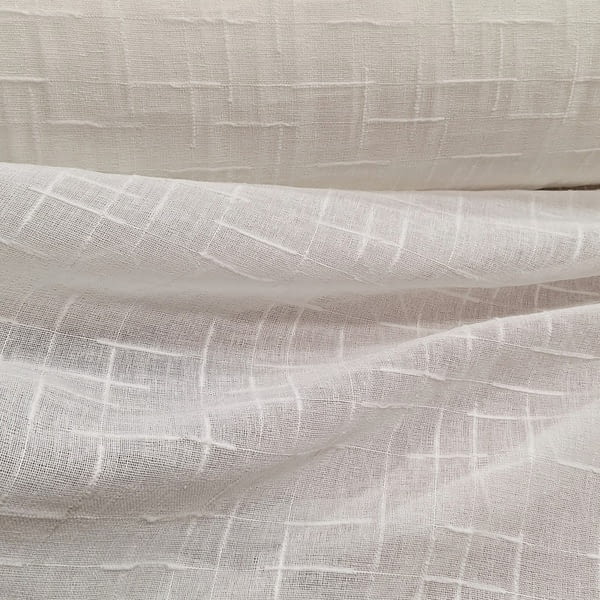 Tela visillo súper rústico gatas marcadas