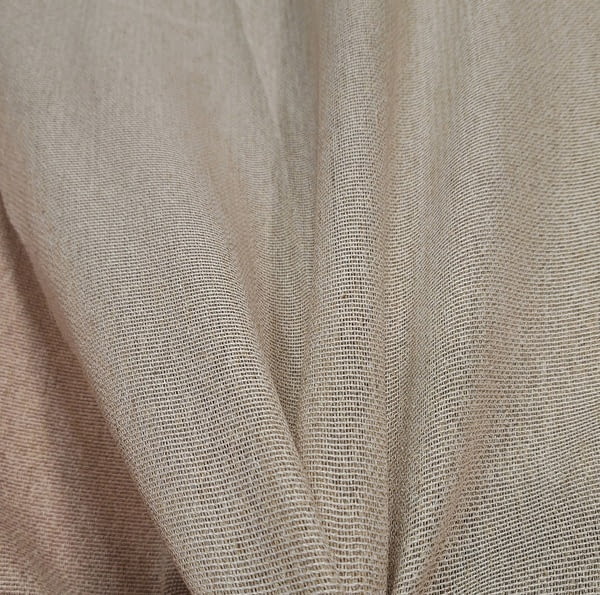 Tela visillo lino oscuro Brillo elegance