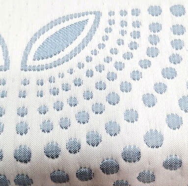 Colcha Lorba de verano dibujos geométricos azul cama 135 - 3