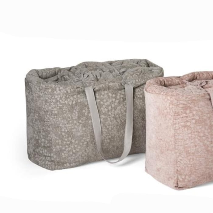 Edredón visón de chenilla con labrado - 1