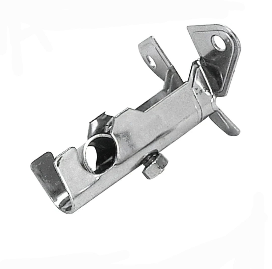 Soporte pared barra 12 mm cromo