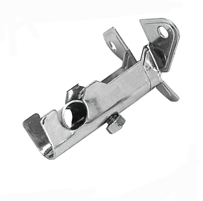 Soporte pared barra 12 mm cromo