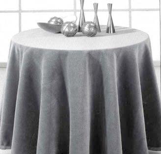 Faldilla terciopelo gris 80