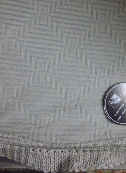 Faldilla terciopelo gris 70 - 1