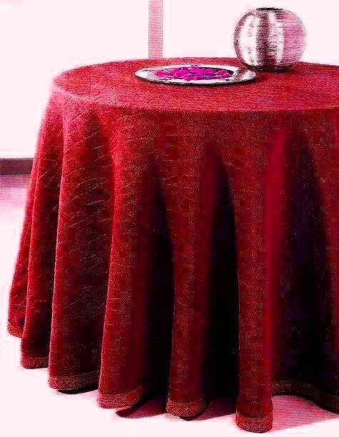 Faldilla terciopelo granate 70