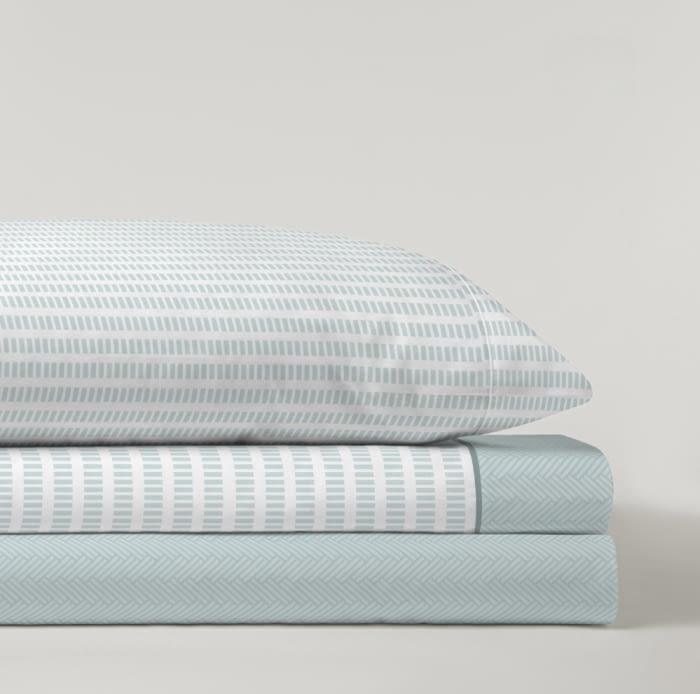 Sábanas Coralina espiga verde - 1