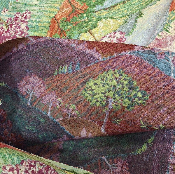 Tela jacquard paisaje Cèzanne - 3