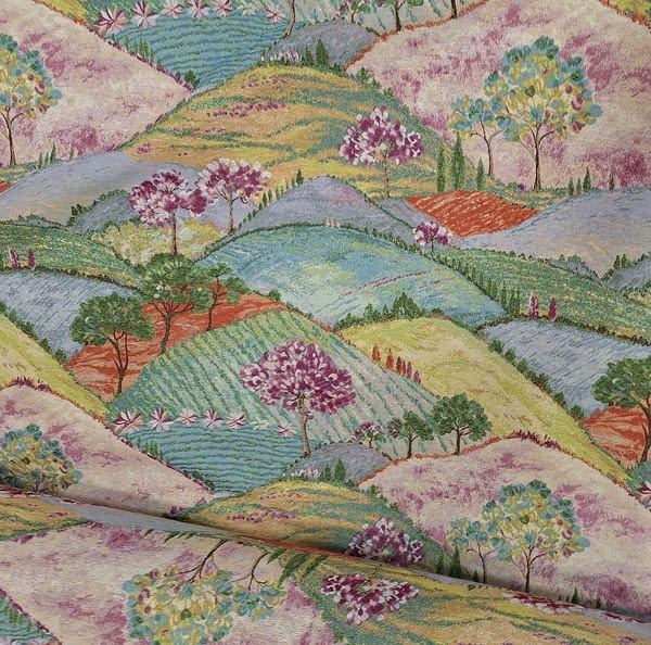 Tela jacquard paisaje Cèzanne - 5