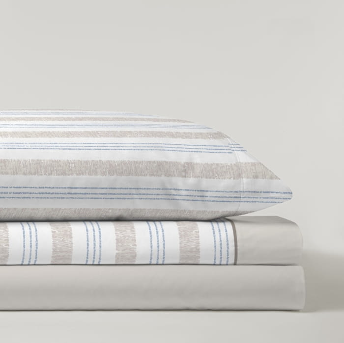 Sábanas Coralina rayas beige - 1