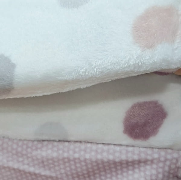 Sábanas Coralina lunares violeta. Cama 150 - 5