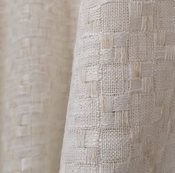 Tela visillo lino trenzado - 3