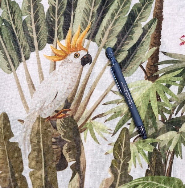 Retal visillo selva con tucanes 80 x 300 - 1