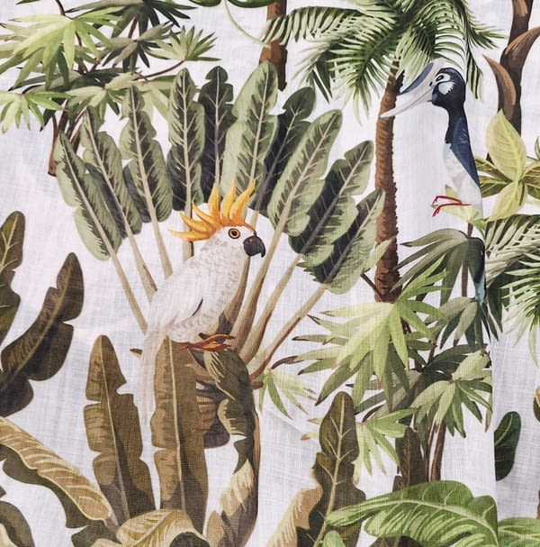 Retal visillo selva con tucanes 80 x 300 - 3