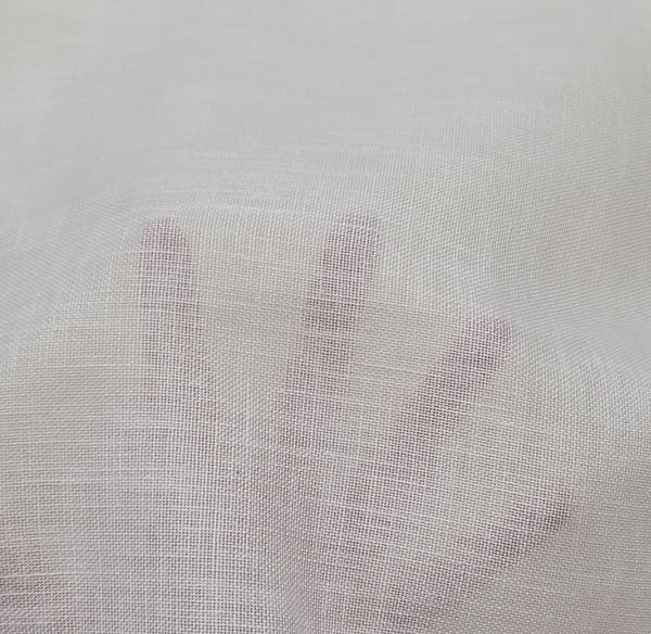 Retal visillo liso tupido crudo 215 x 70 - 1