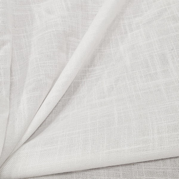 Retal por metros visillo tupido blanco Alto 105