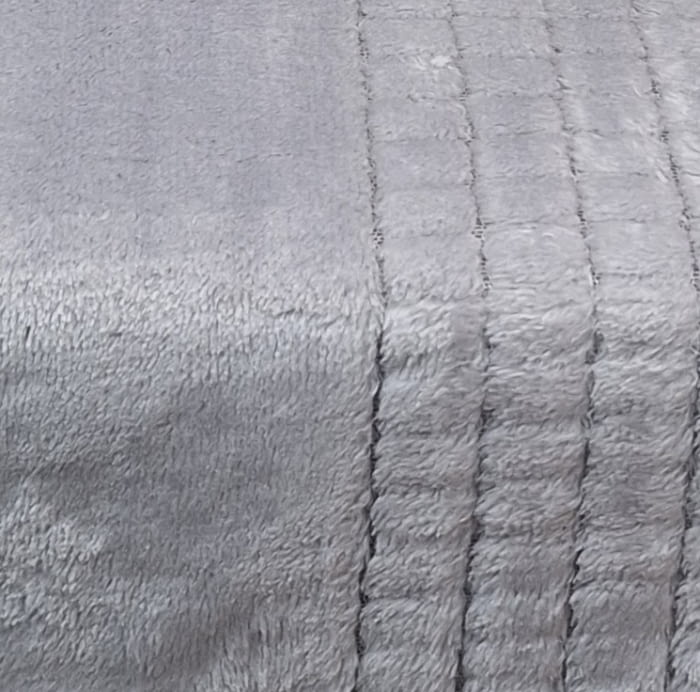 Juego de sábanas microlina gris. Cama 120 - 2