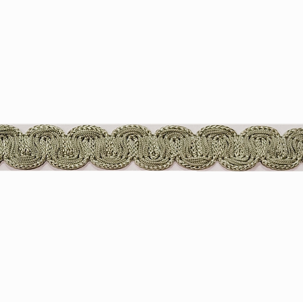 2,40 metros Galón ondas verde eucalipto