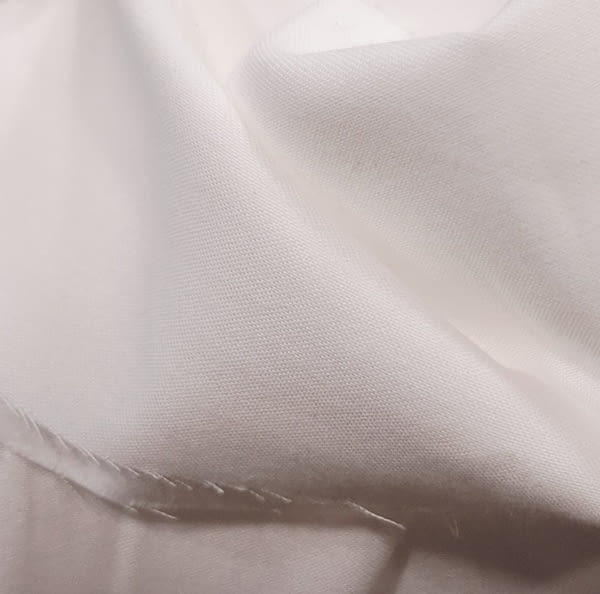 Tela de sábana satén blanca - 3