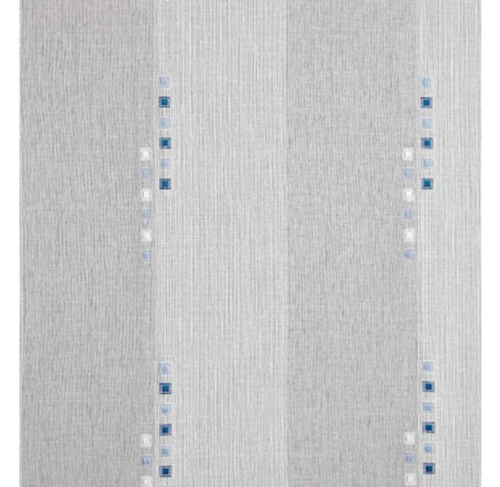 Tela visillo por metros motivos azules