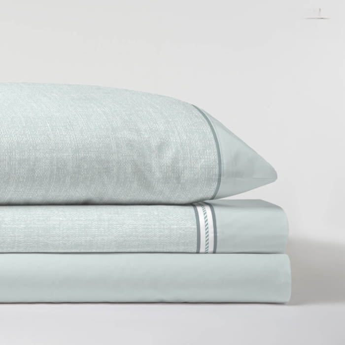 Sábanas algodón 100% menta. Cama 90 y 105