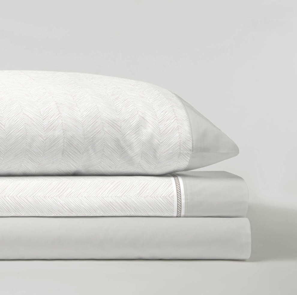 Sábanas espigas beige. Cama: 105, 135 y 150