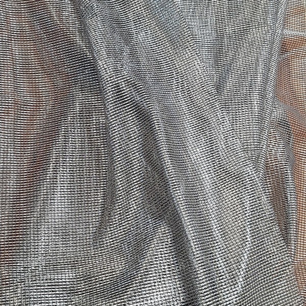 1 Visillo confeccionado malla plata 140 x 260 - 4