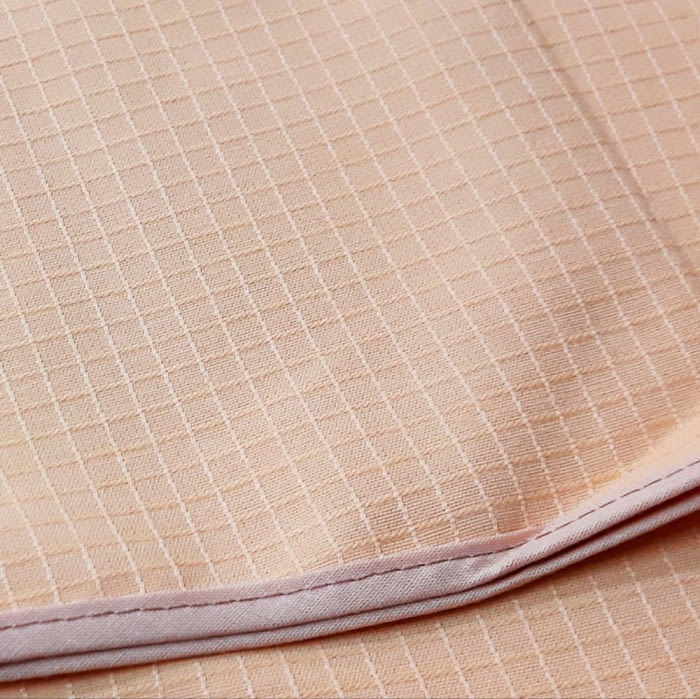 Faldilla redonda loneta salmón: 155 cm - 2
