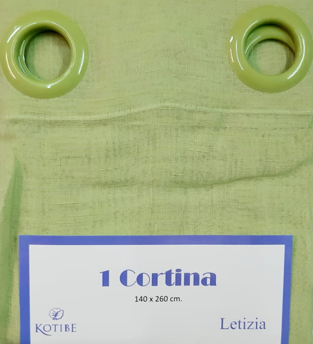 1 Visillos Leticia verde