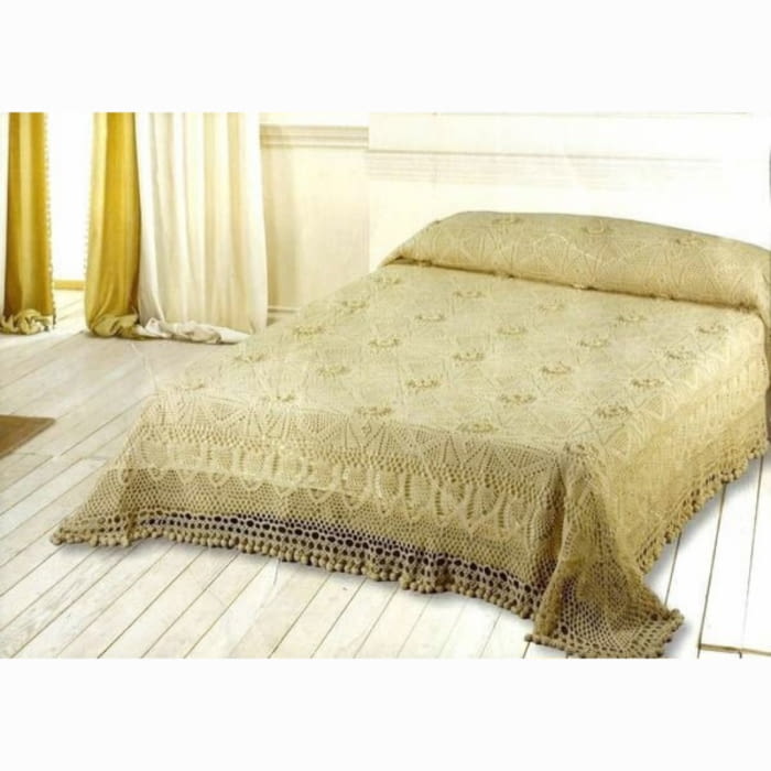 Boutí croché cama 135
