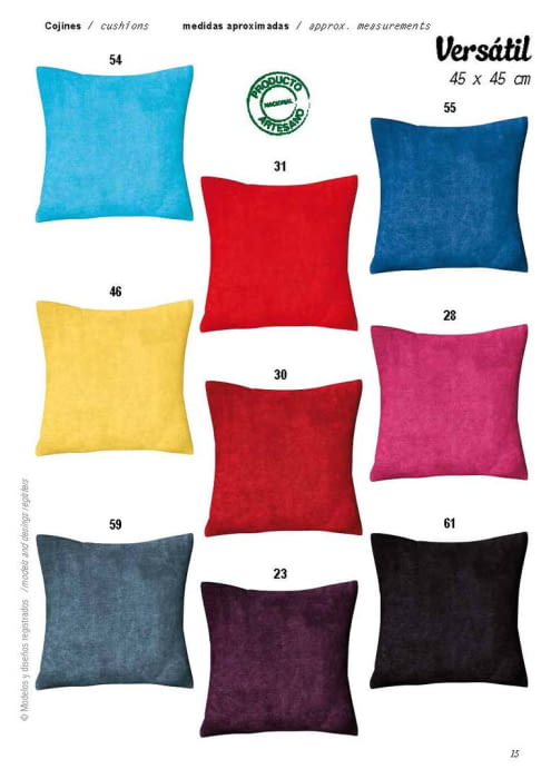 Cojines Versátil