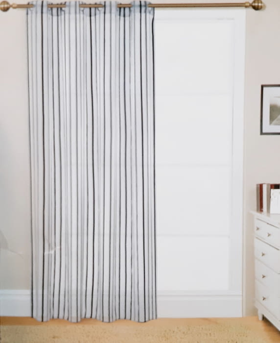 1 Visillo organza cristal gris - 3