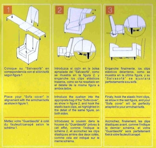 Salva sofás amarillo - 2
