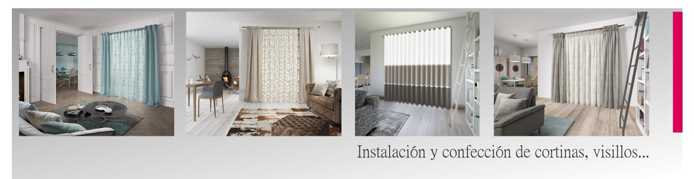 Confección cortinas