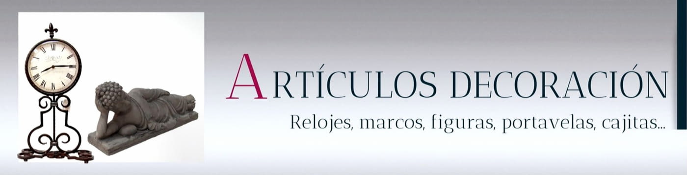 ARTÍCULOS DECORACIÓN