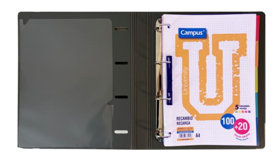 CARP.RINGBOOK CAMPUS FOAM 4AN.BEIGE-2