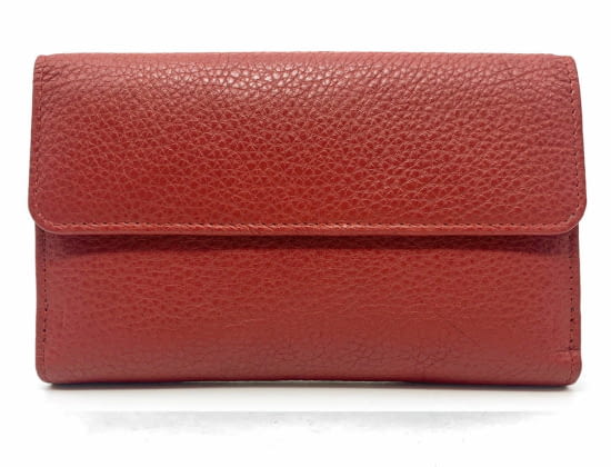 CHLOE DAX-BILLET.SRA.15,5CM.ROJO   21709-2