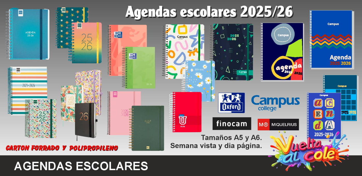 Agendas escolares