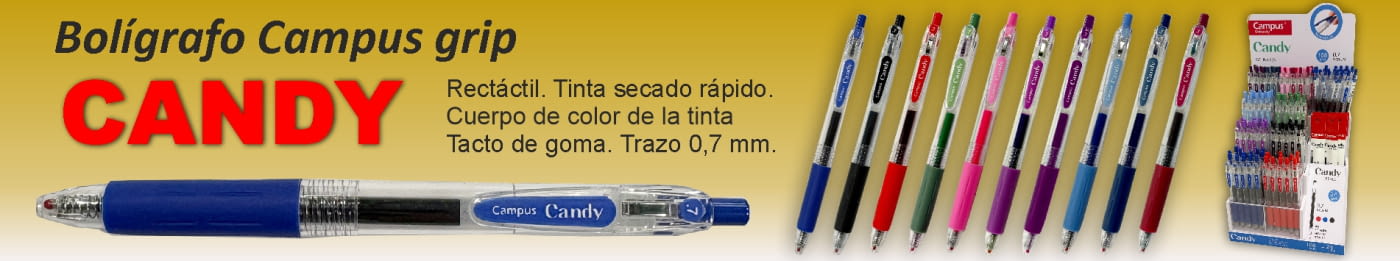 Bolígrafos Candy