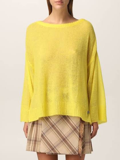 TWINSET ACTITUDE jersey color amarillo