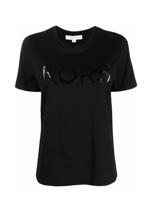 MICHAEL KORS camiseta manga corta negra con  logotipo - 1