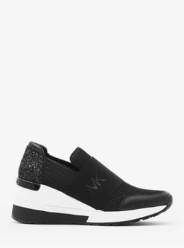 MICHAEL KORS zapato elástico color negro con swarovski - 2